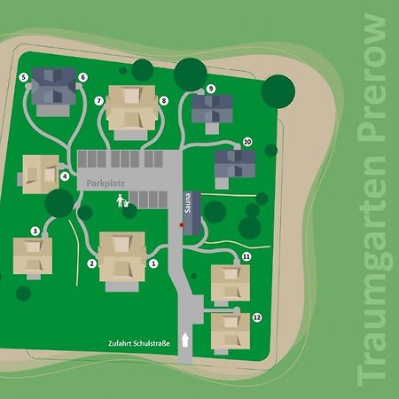 Traumgarten Villa Harmonie Prerow Exteriör bild