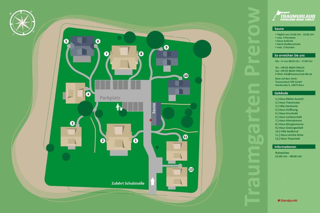 Traumgarten Villa Harmonie Prerow Exteriör bild
